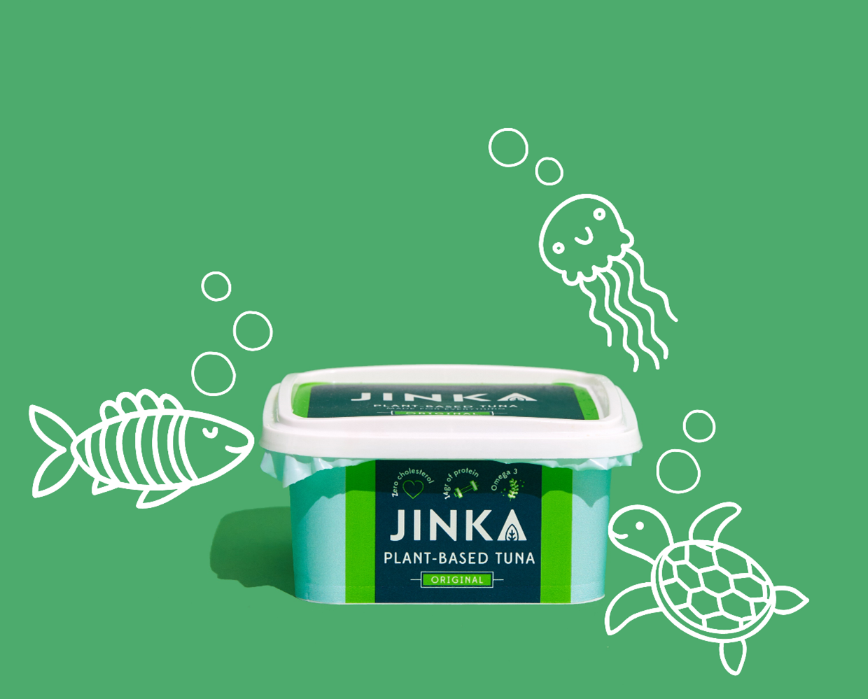 Original Jinka, Plant-Based Tuna