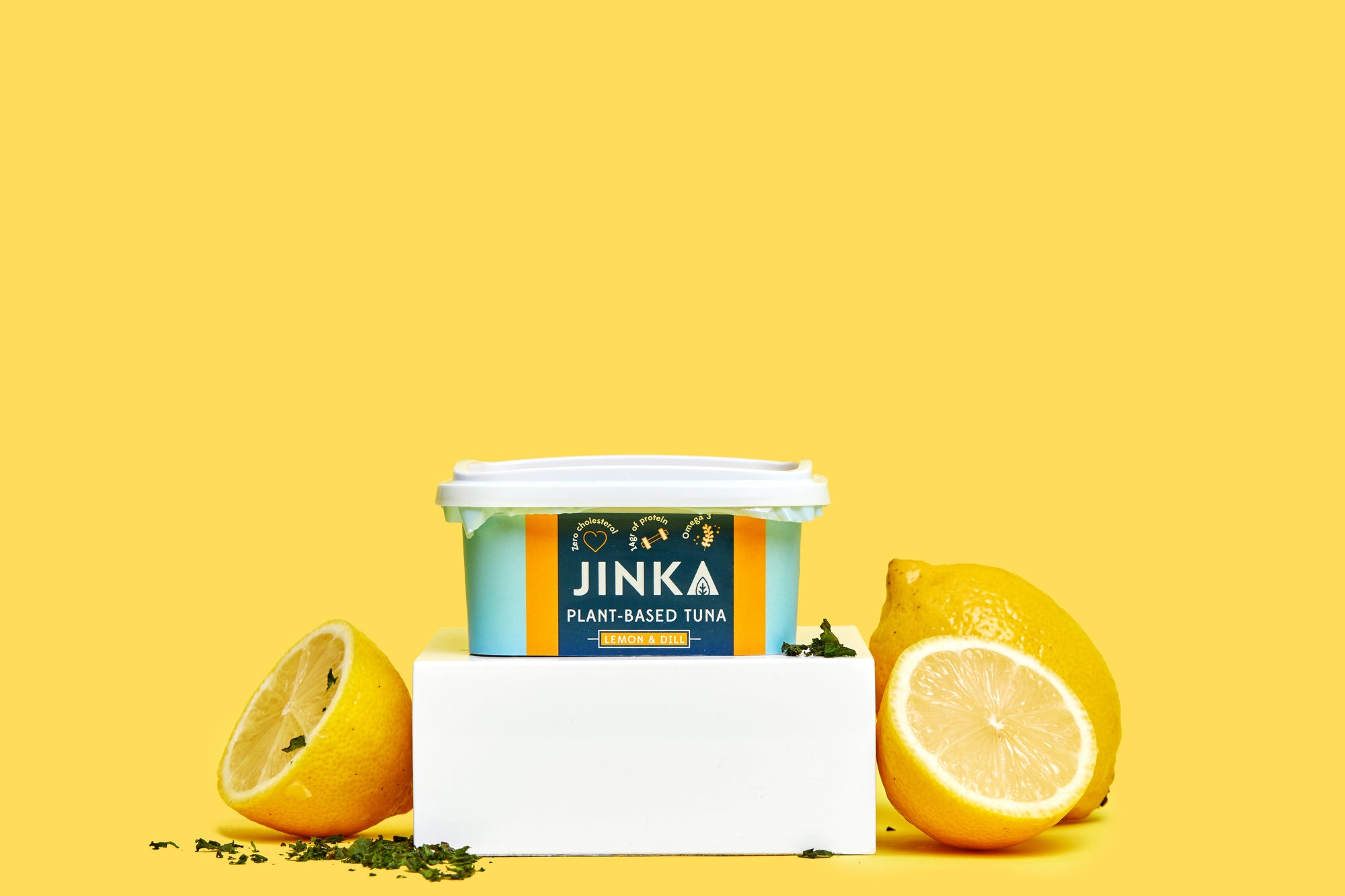 Lemon & Dill Jinka, Plant-Based Tuna